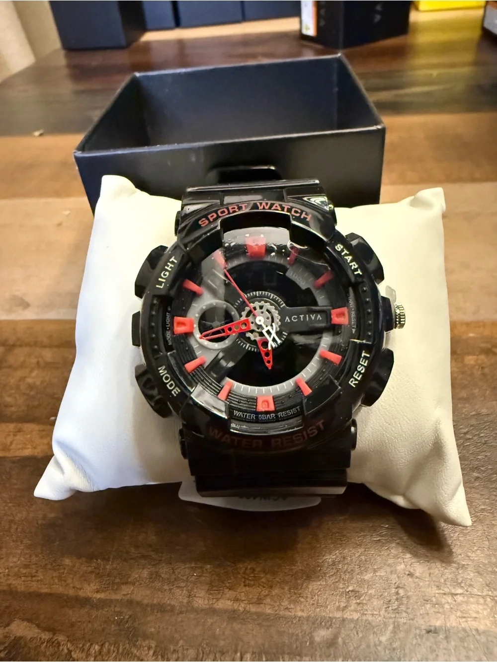Activa Pixel X Invicta Men's Black/Red 50mm Watch (Model: ACW499-002)